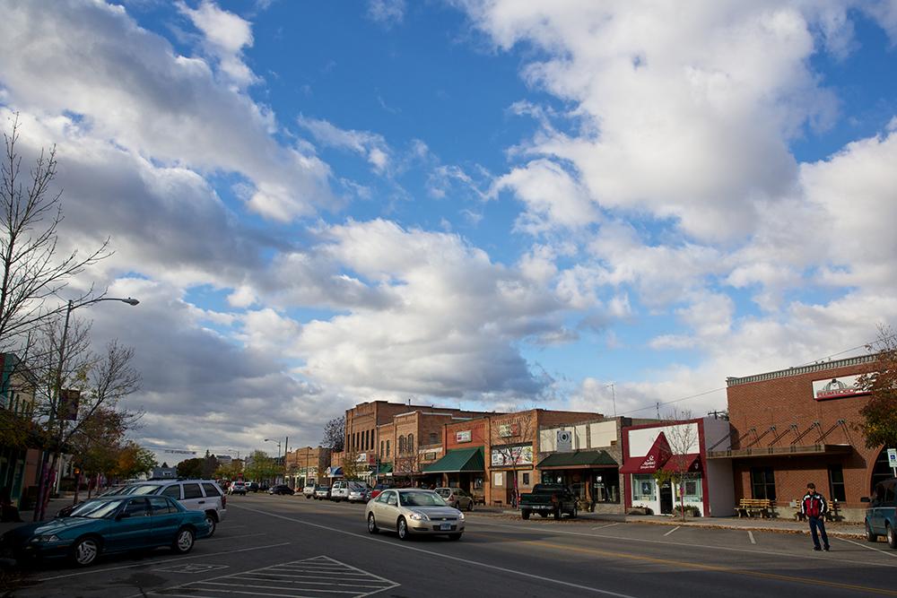 Main Street Stevensville Montana